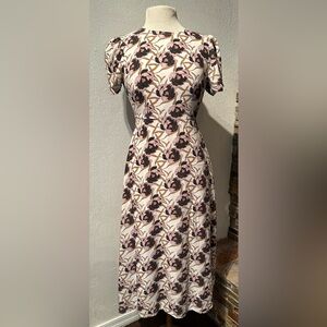 Floral Print Women's Dress